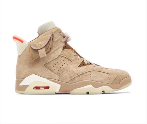 Air Jordan 6 Retro x Travis Scott "British Khaki"