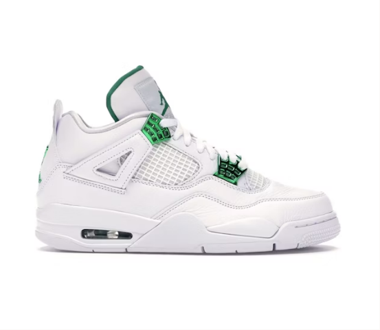 Air Jordan 4 Retro Metallic Green