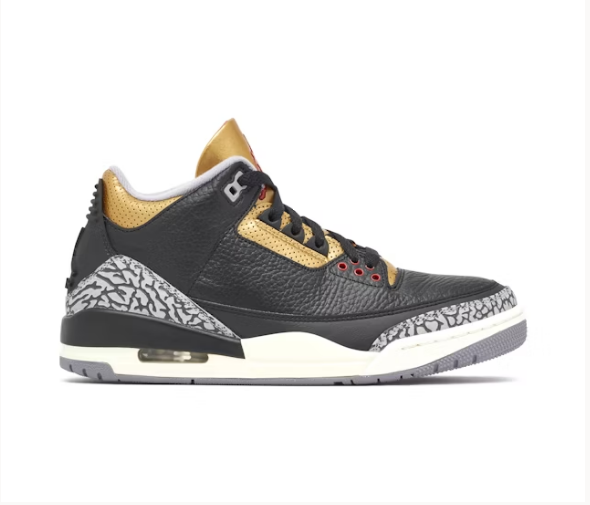 Air Jordan 3 Black Gold