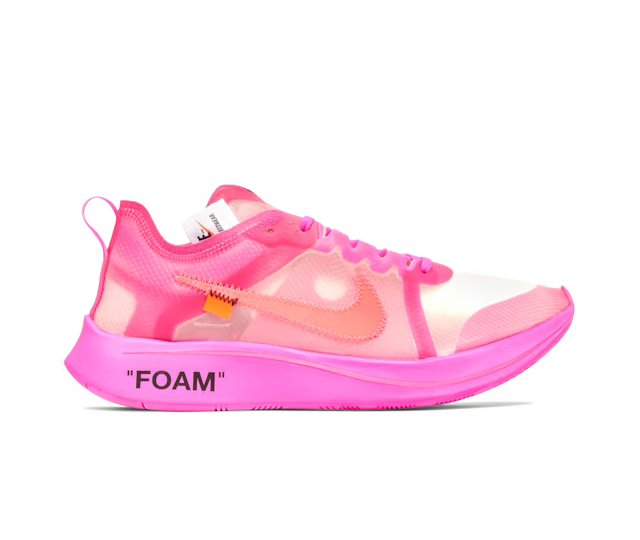 Nike Zoom Fly SP Tulip Pink x Off-White