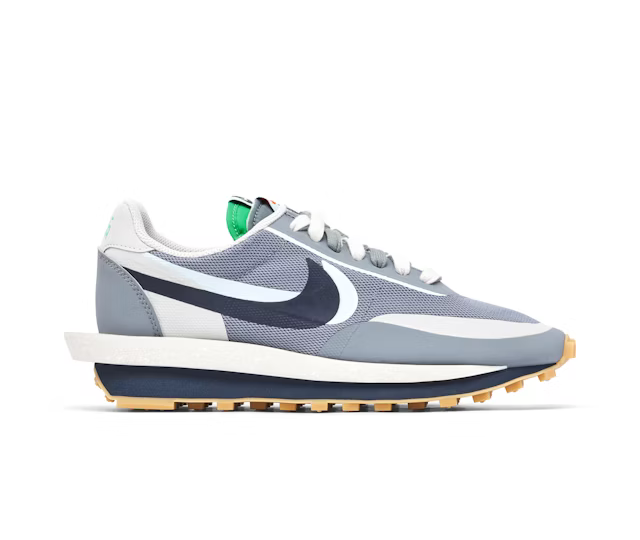 Nike LDV Waffle x CLOT x Sacai Grey Blue