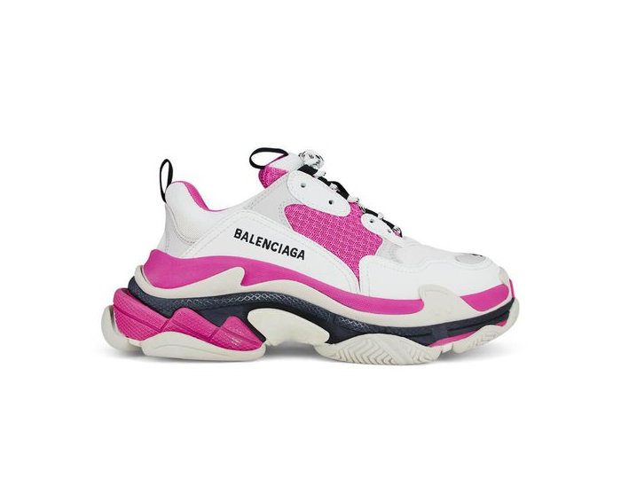 Balenciaga Triple S Pink White