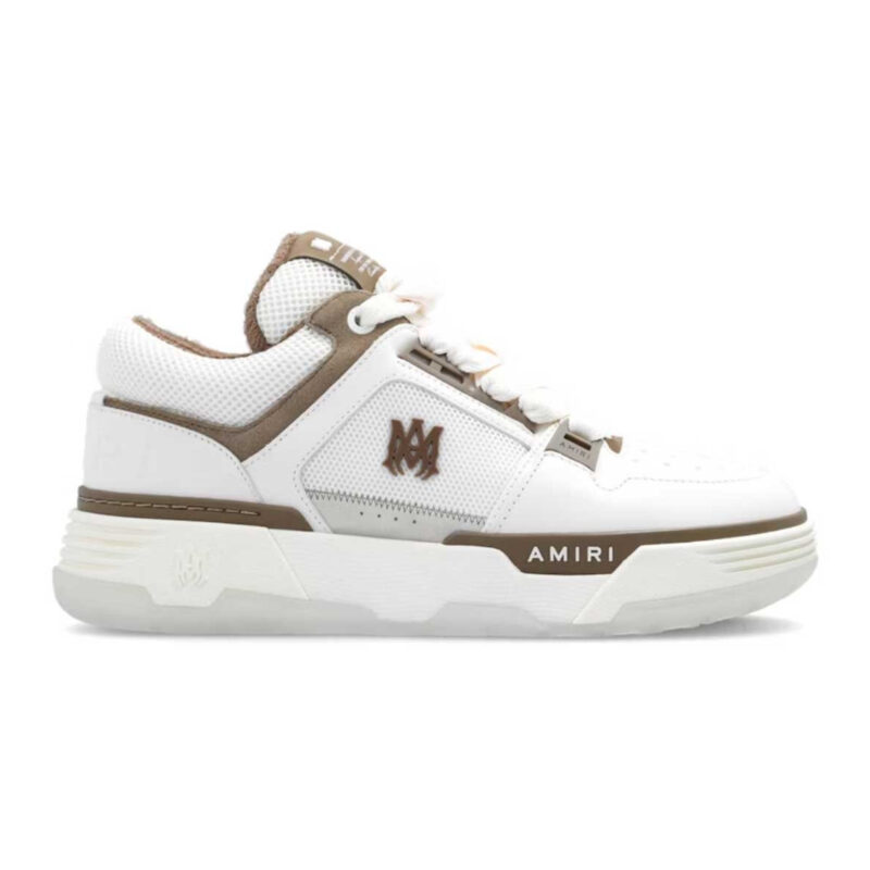 AMIRI MA-1 White Chamoisee Brown
