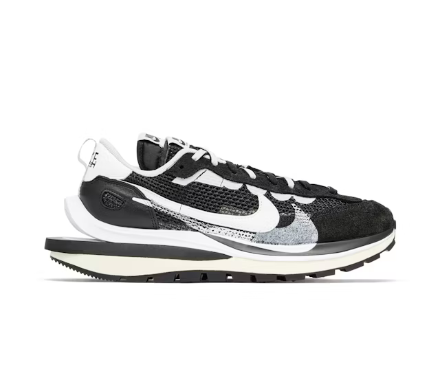 Sacai x Nike VaporWaffle Black White