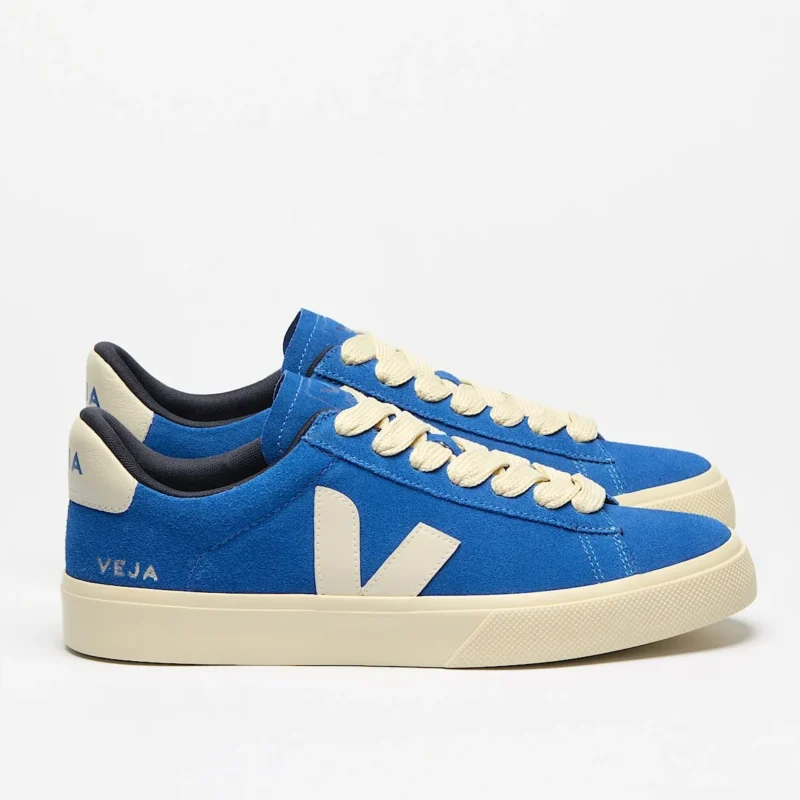 Veja Campo Bold Suede Indigo Pierre