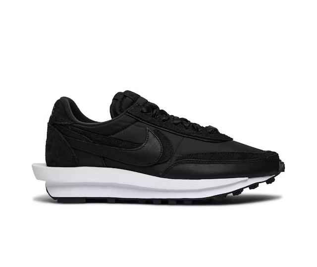 Nike LDWaffle x Sacai Black White