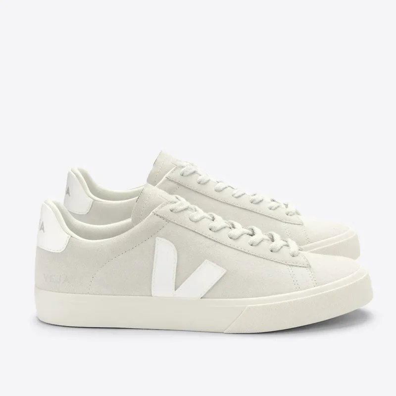 Veja Campo Suede Natural White