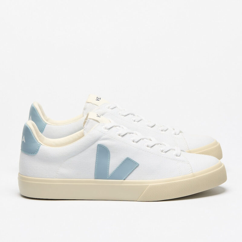 Veja Campo Canvas White Steel