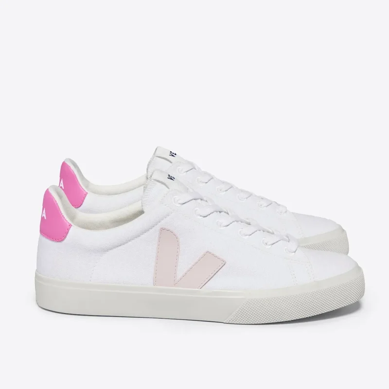 Veja Campo Canvas White Petale Sari