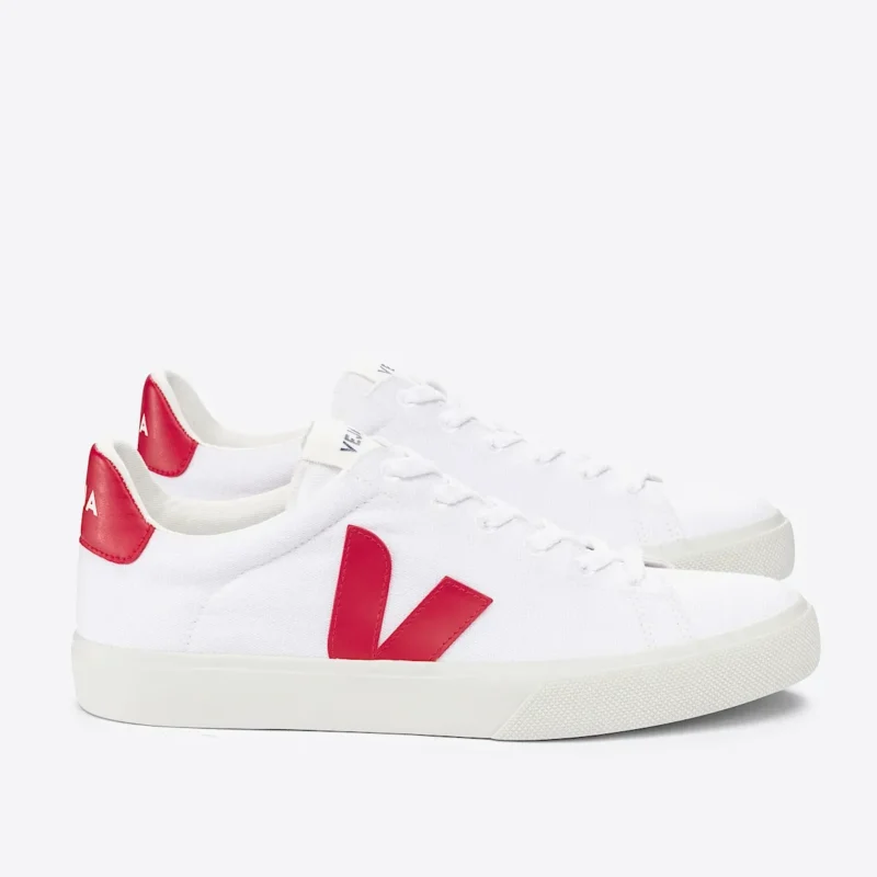 Veja Campo Canvas White Pekin