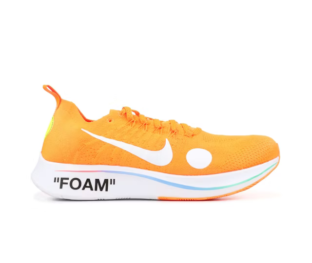 Nike Zoom Fly Mercurial Flyknit Total Orange x Off-White