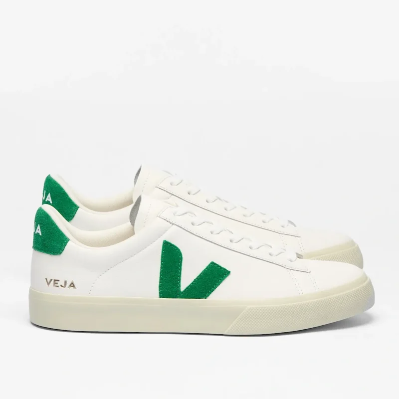 Veja Campo Leather White Emeraude