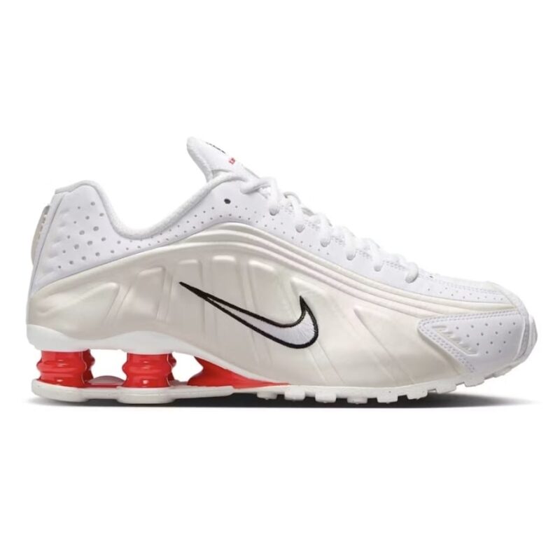 Nike Shox R4 "White Phantom Picante Red"