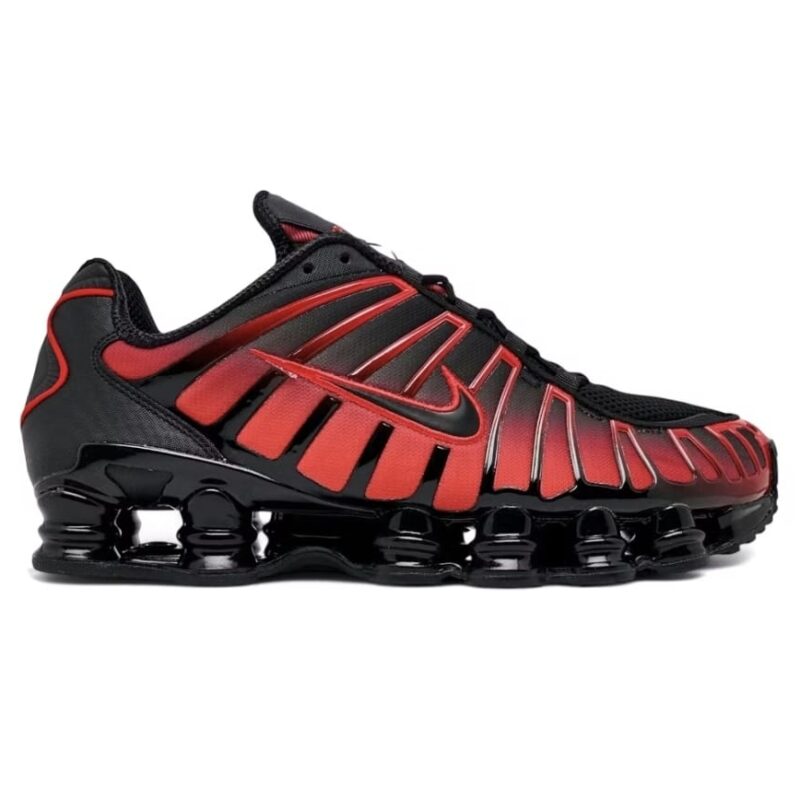 Nike Shox TL "Black University Red Gradient"
