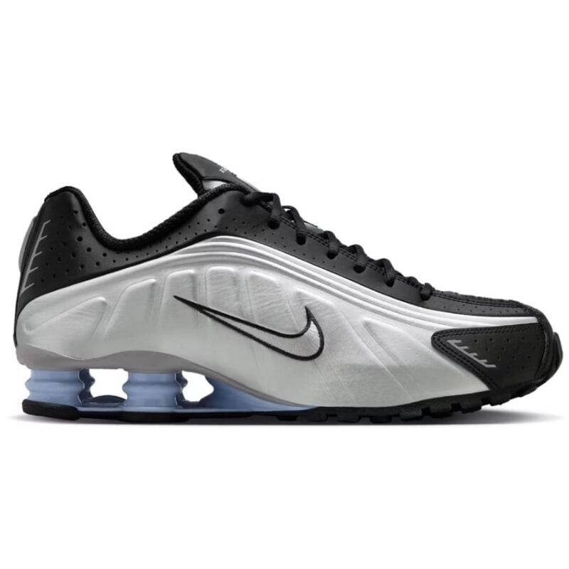 Nike Shox R4 "Metallic Silver Black Psychic Blue"