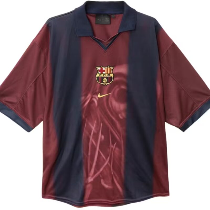 Travis Scott x FC Barcelona Retro "Skeleton Jersey"