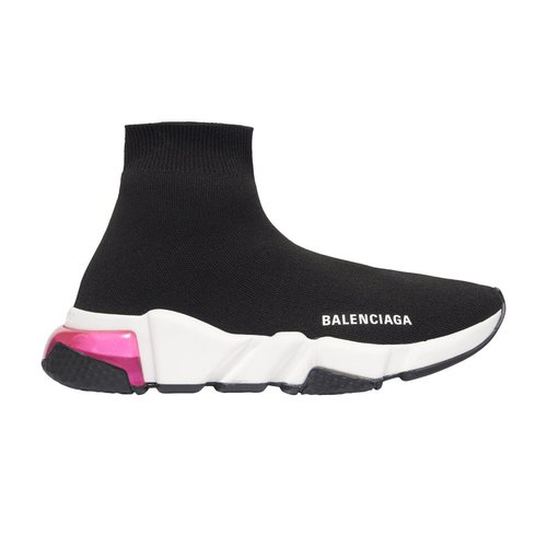 Balenciaga Speed Trainer Clear Sole - Pink