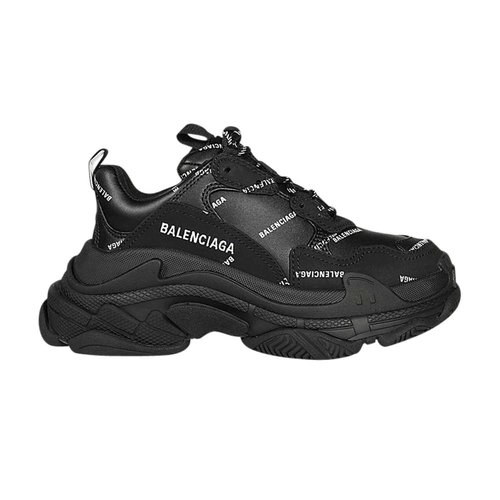 Balenciaga Triple S Black Logo