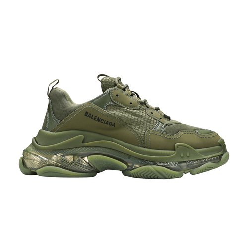 Balenciaga Triple S Clear Sole - Green