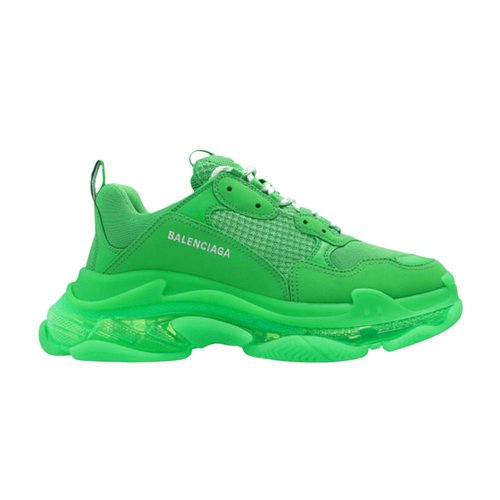 Balenciaga Triple S Clear Sole - Green