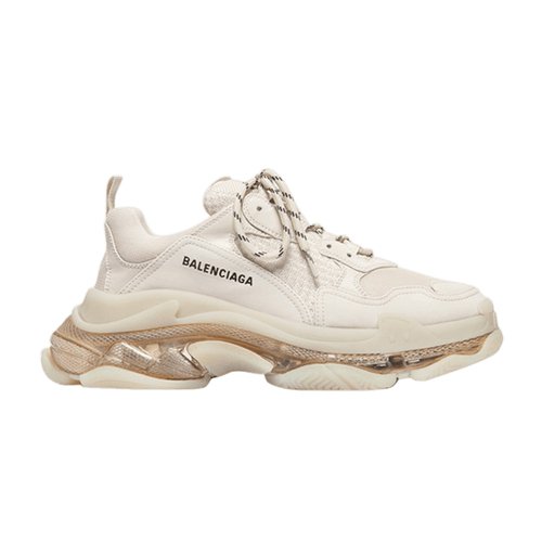 Balenciaga Triple S Clear Sole - Off White
