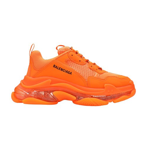 Balenciaga Triple S Clear Sole - Orange