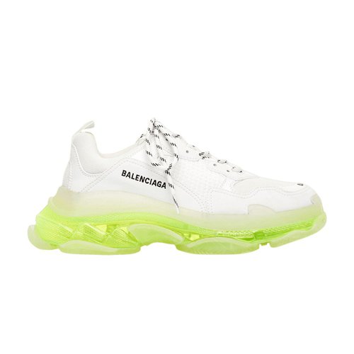 Balenciaga Triple S Clear Sole - White Fluo Yellow