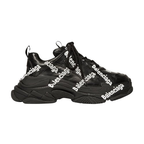 Balenciaga Triple S Logotype - Black