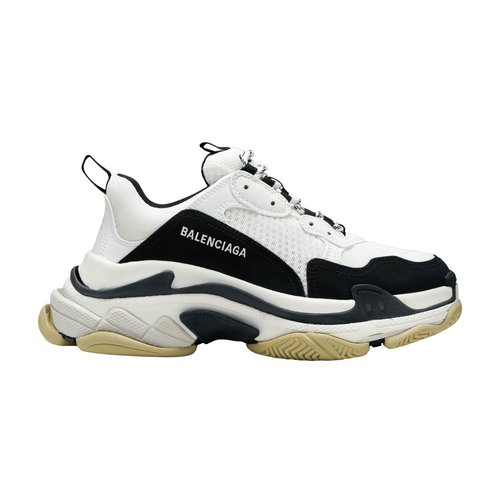 Balenciaga Triple S White Black