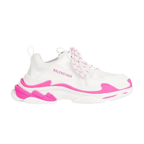 Balenciaga Triple S White Fluo Pink