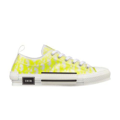 Dior B23 Low Oblique - White Yellow