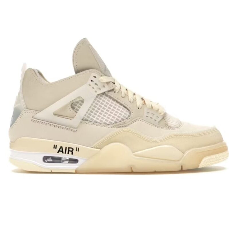 Jordan 4 Retro x Off-White Sail