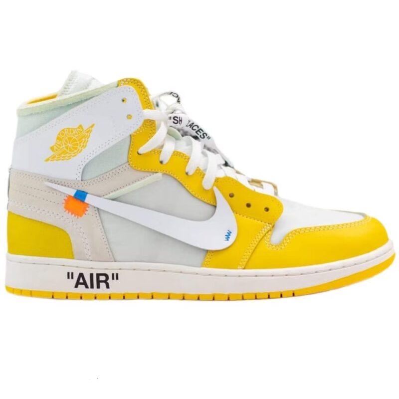 Jordan 1 Retro High x Off-White Canary Yellow