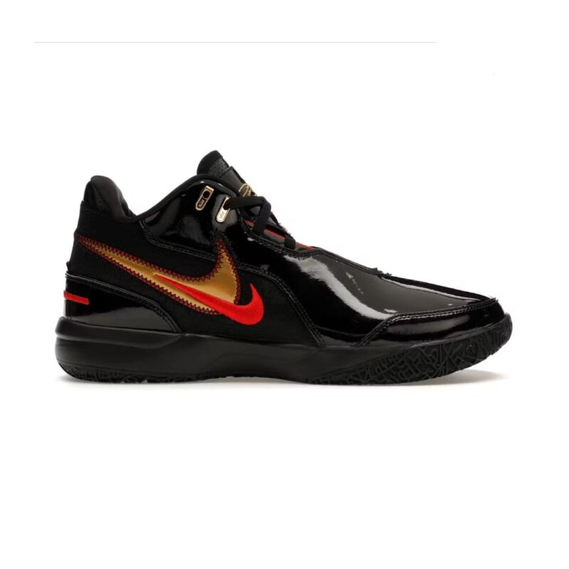 Nike Zoom LeBron "Black University Red Gold"