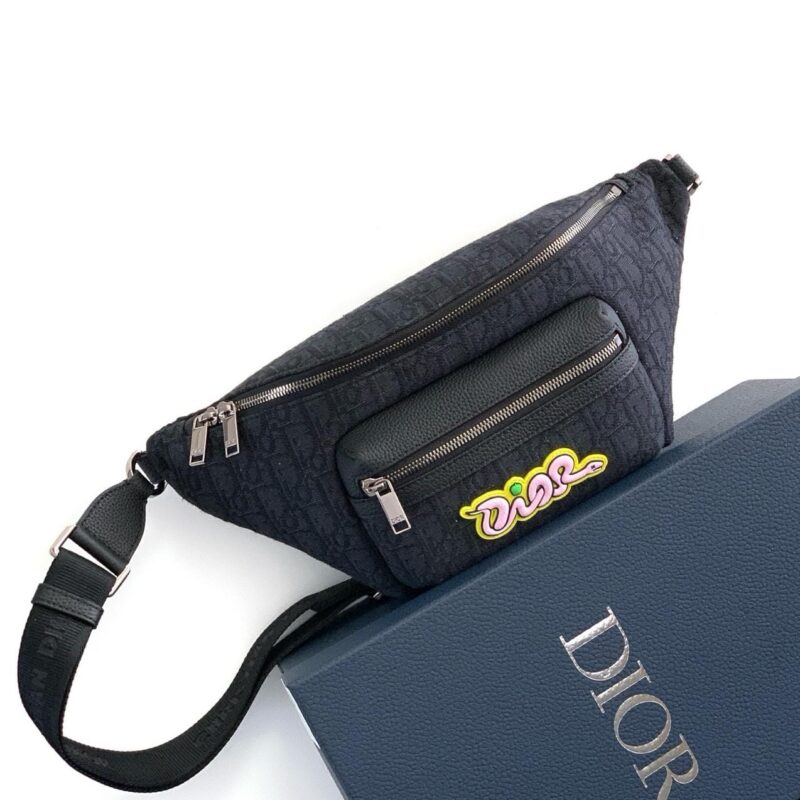 DIOR KAWS bumbag (39x17x11.5cm)