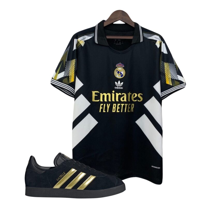 Camiseta Real Madrid + Adidas Gazelle