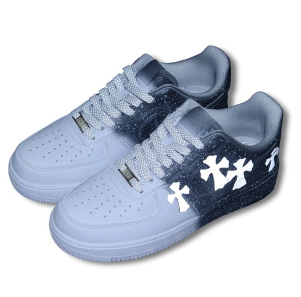 Nike Air Force 1 x Chrome Hearts (Con caja de plastico)