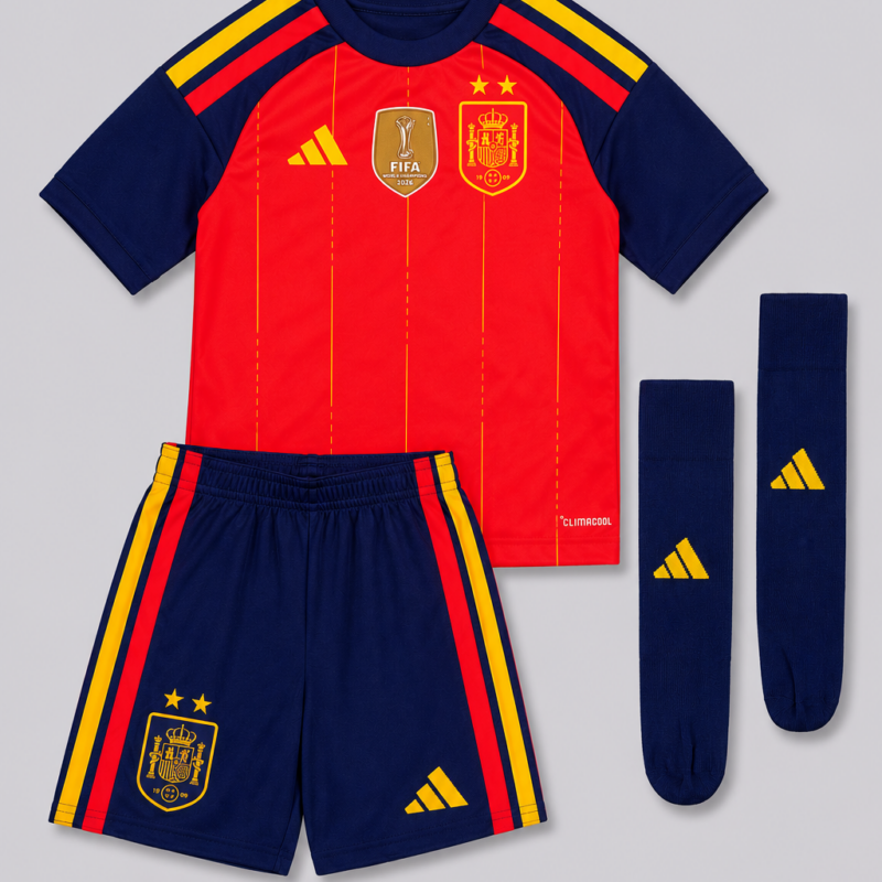Equipación niño España (Dos Estrellas)